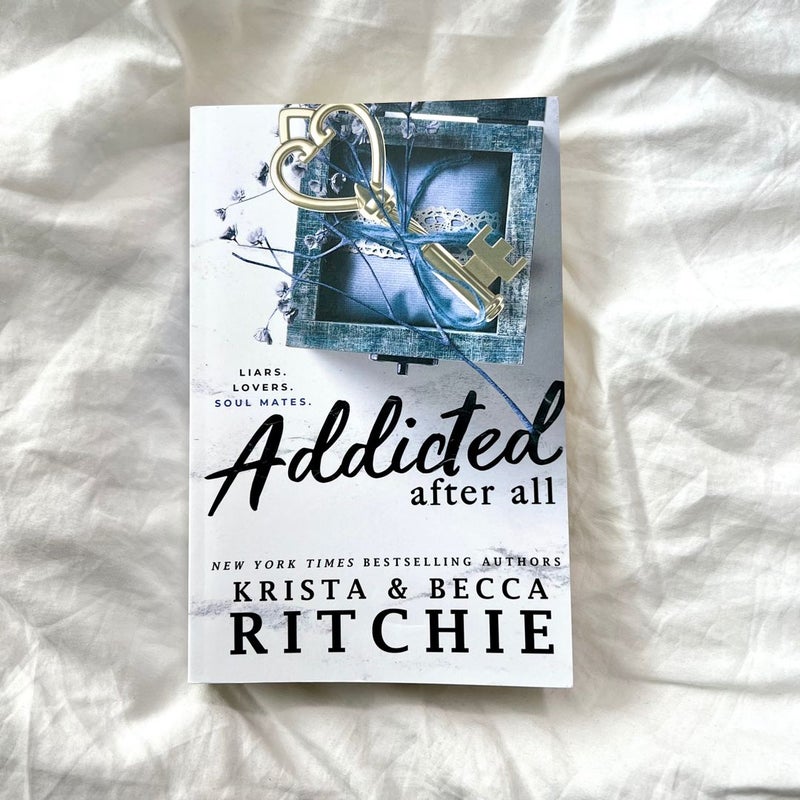out of print self published edition of addicted after all by krista and becca ritchie 