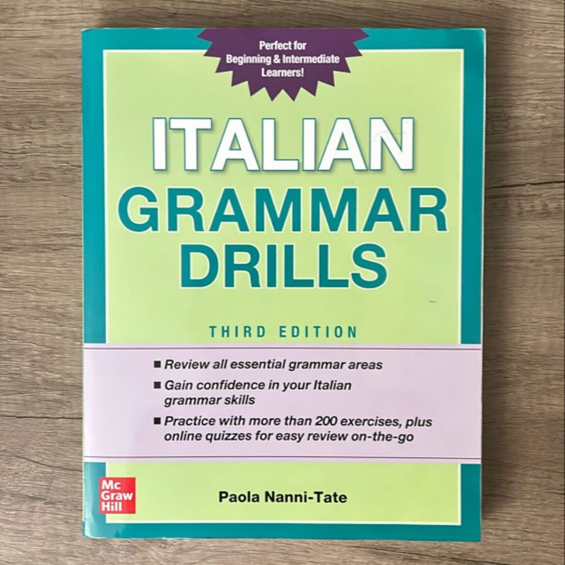 Italian Grammar Drills, Third Edition