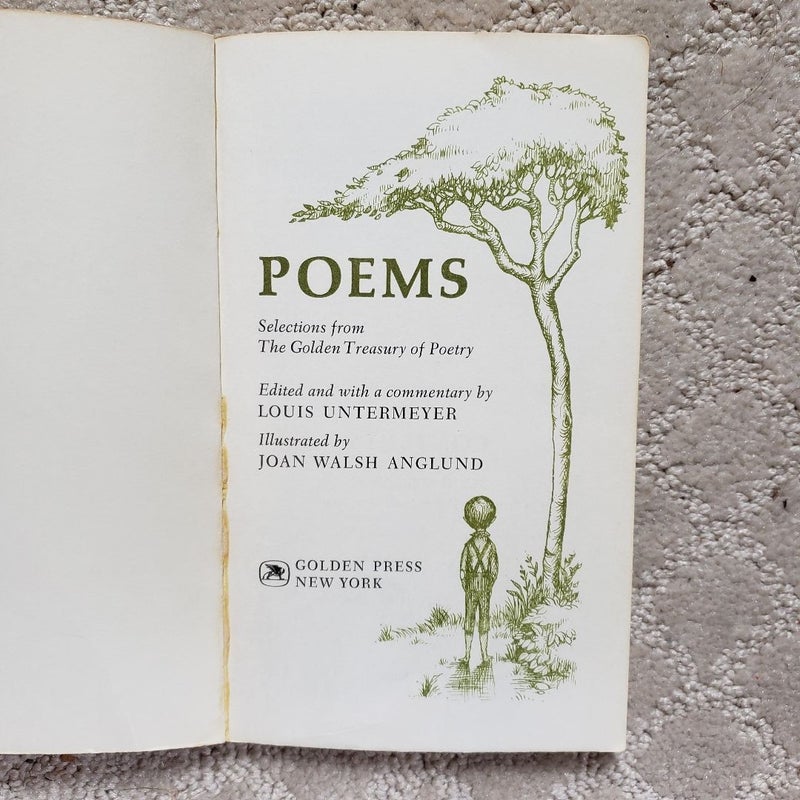 Poems from The Golden Treasury of Poetry (This Edition, 1968)