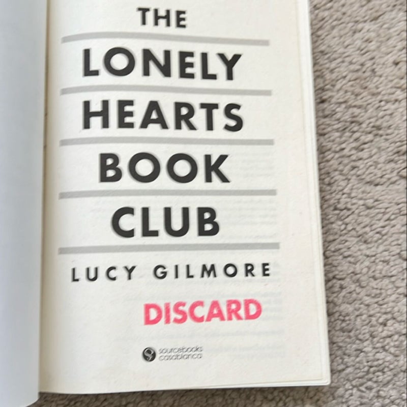 The Lonely Hearts Book Club