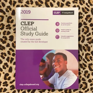 CLEP Official Study Guide 2019