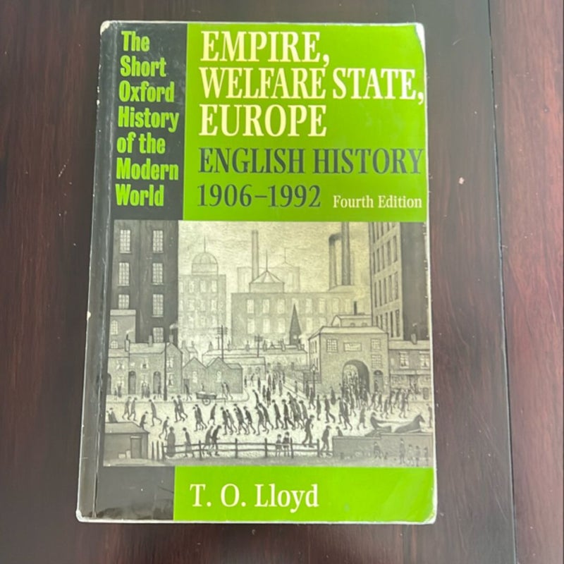 Empire, Welfare State, Europe