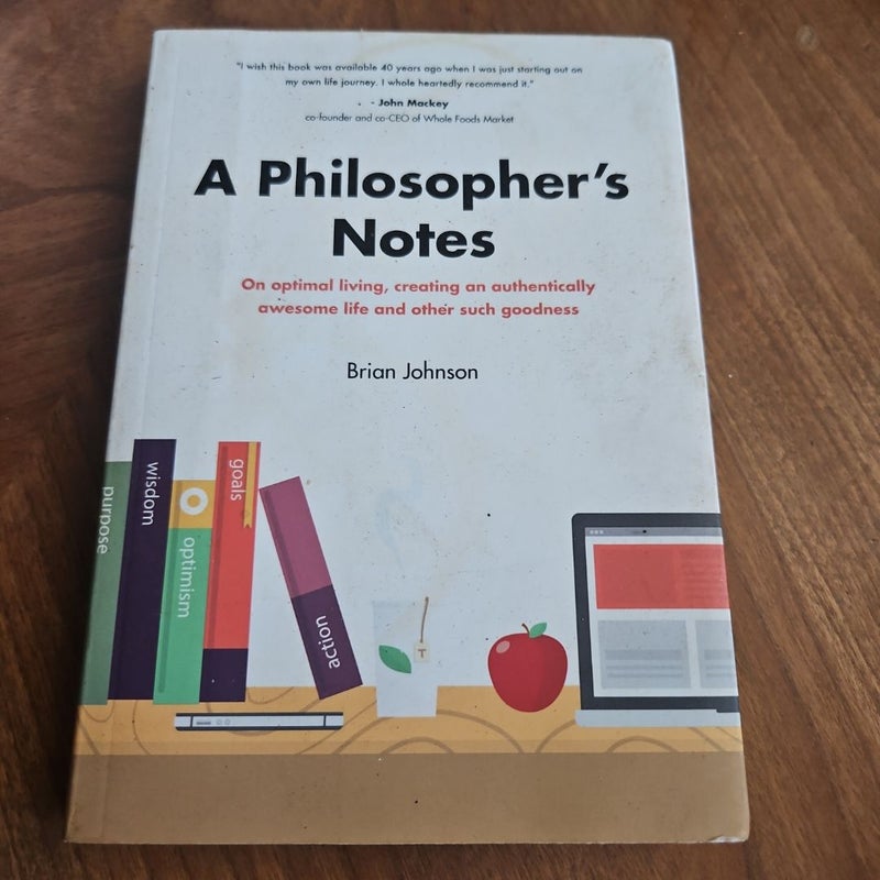 A Philosopher's Note