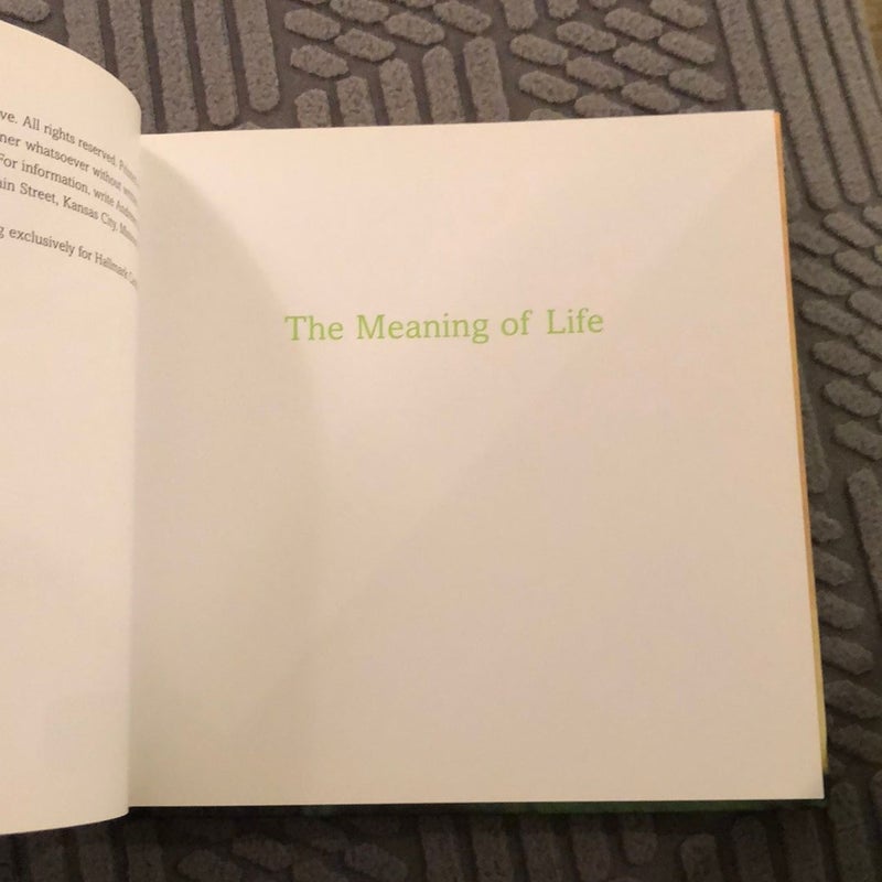 The Meaning of Life