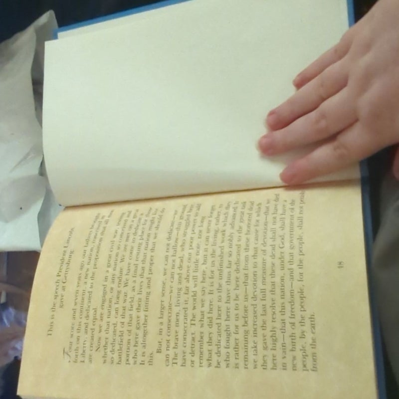 Just a Few Words, Mr. Lincoln