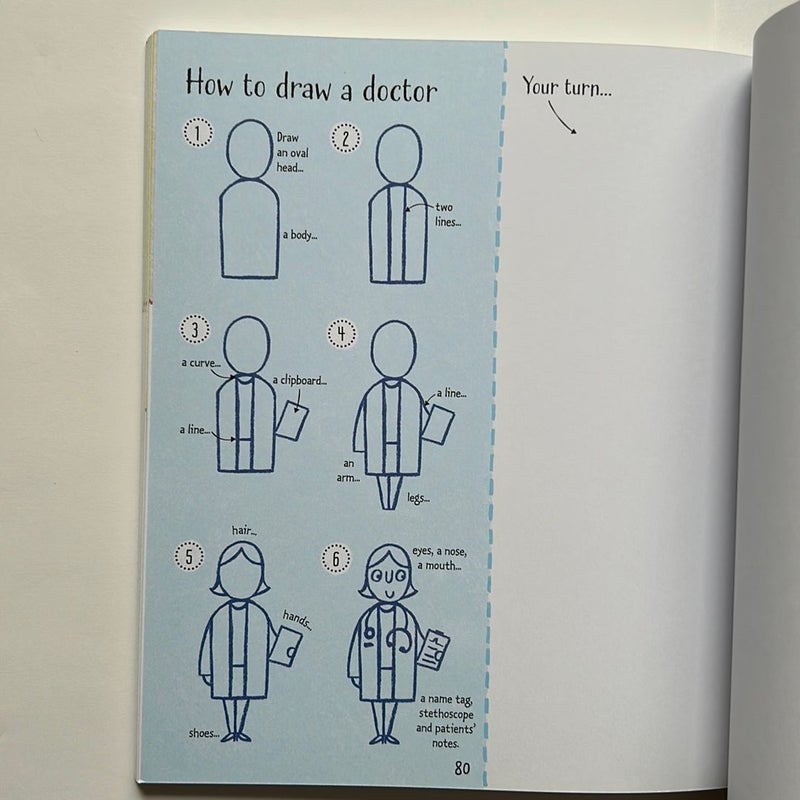 Usborne Step by Step Drawing People