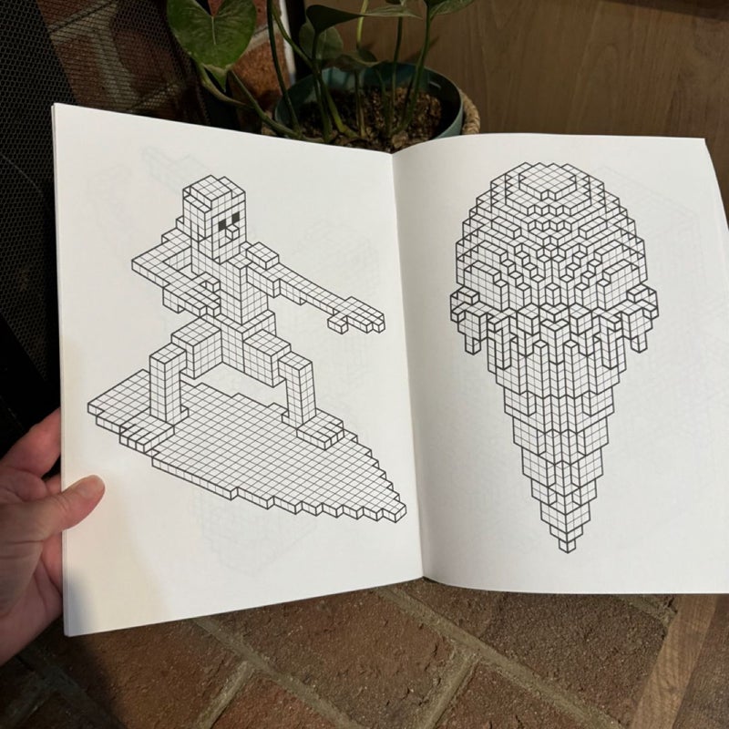 Pixelations Coloring Book