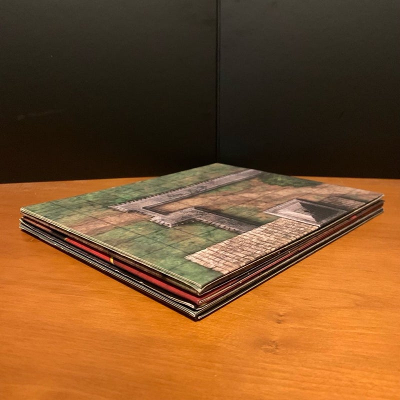 Pathfinder Game Mastery Flip-Mat Lot: Country Inn, Theater, Pathfinder Lodge