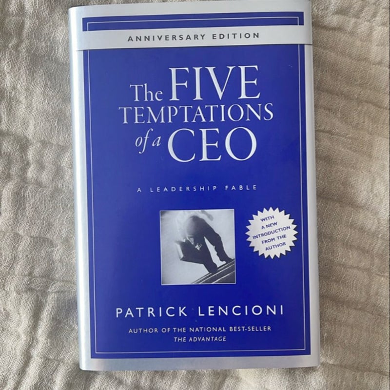 The Five Temptations of a CEO