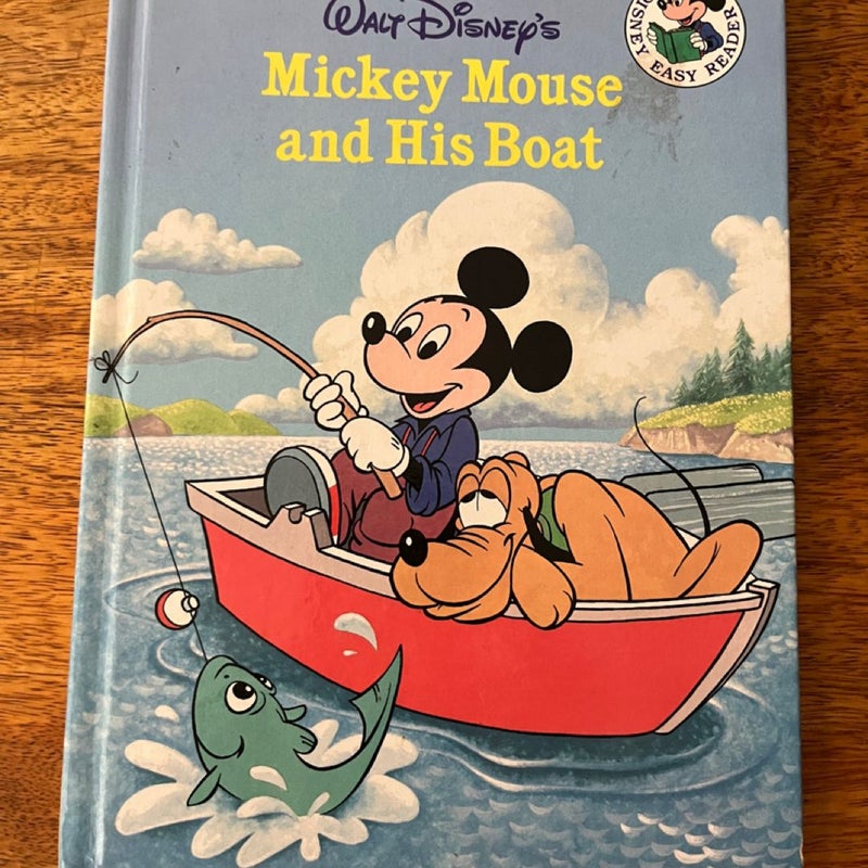 Mickey Mouse and His Boat