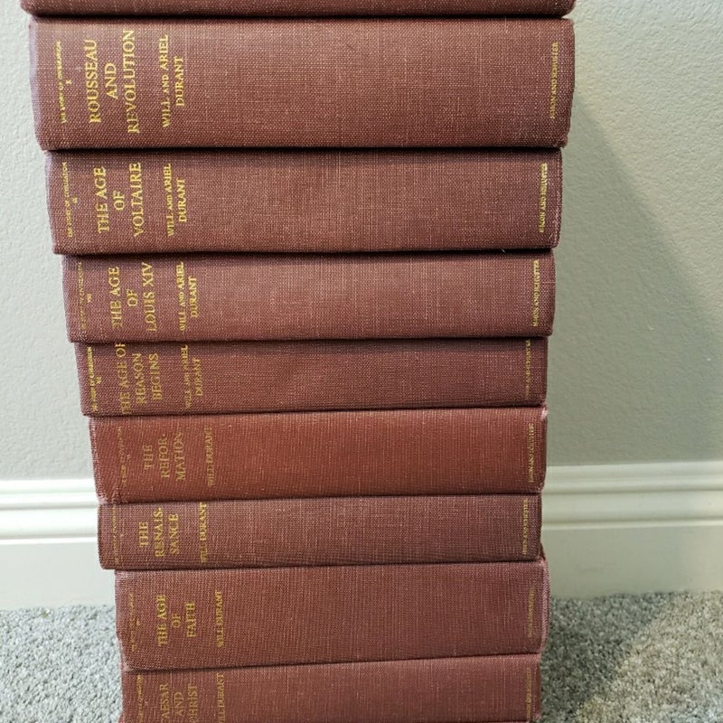The Story of Civilization  (10 vol.)