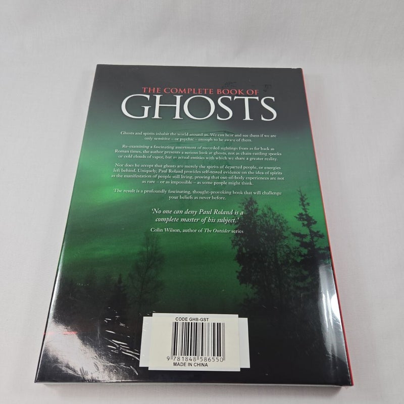 Lot of 2 Books - HAUNTINGS - True Stories of Unquiet Spirits and The Complete Book Of GHOSTS Books