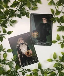 FairyLoot Tarot Cards Queen and King of Stars (Wren & Julian) Bonesmith