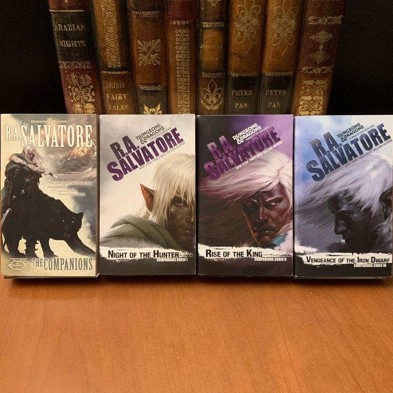 Legend of Drizzt, Complete Companions Codex Series: Companions, Night of the Hunter, Rise of the King, Vengeance of the Iron Dwarf