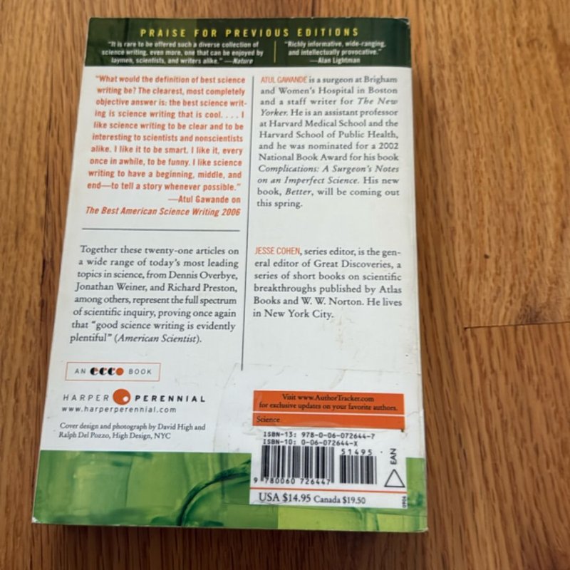 The Best American Science Writing 2006