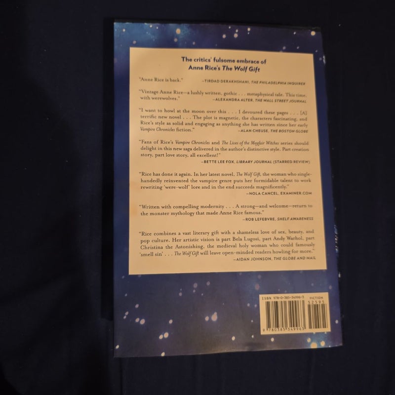 Signed Anne Rice The Wolves of Midwinter