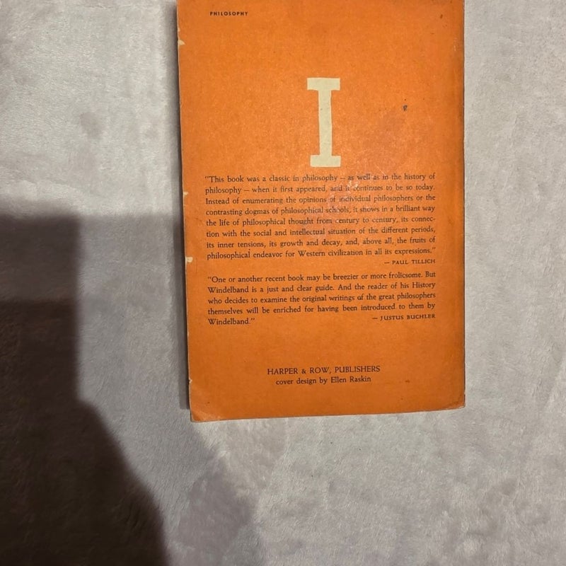 1958 publication A History of Philosophy 