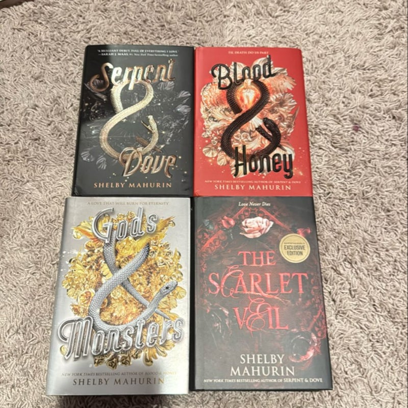 Serpent and Dove Trilogy & The Scarlet Veil