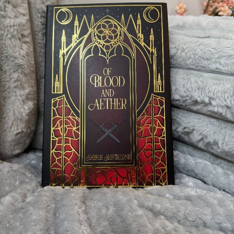 Of Blood and Aether by Harper Hawthorne - Fabled, Exclusive Edition Signed