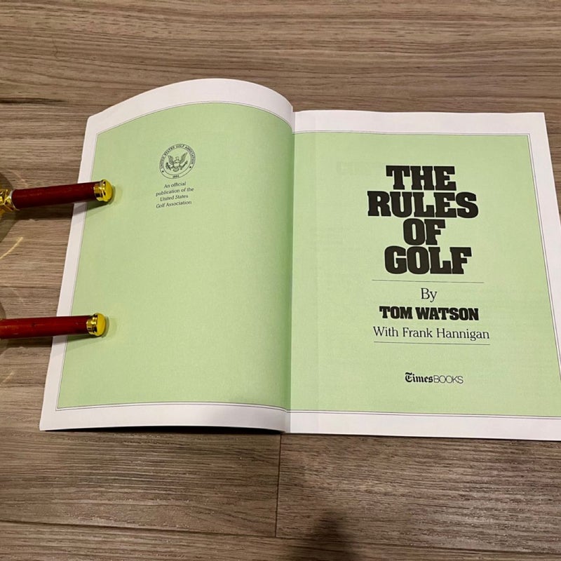 The Rules of Golf 1988