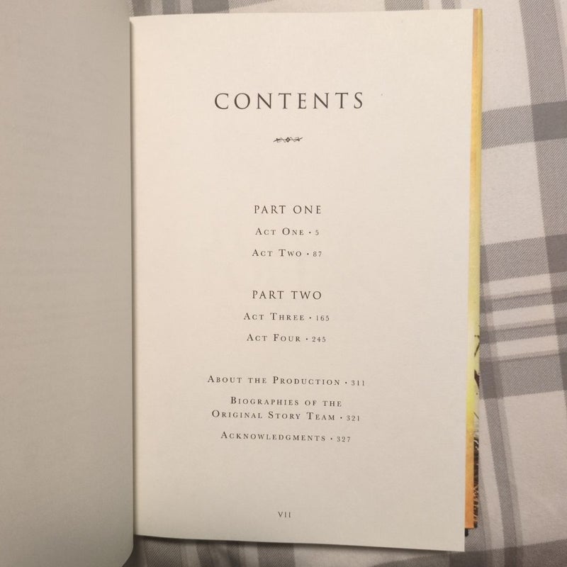 Harry Potter and the Cursed Child Parts One and Two (Special Rehearsal Edition Script)