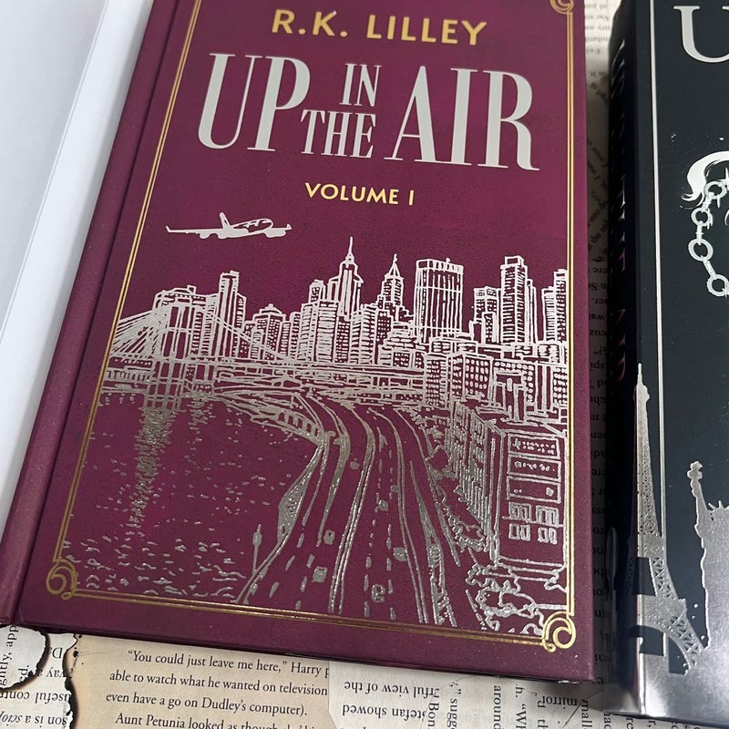 SIGNED RK lilley Up In The Air Omnibus 1&2 Belle