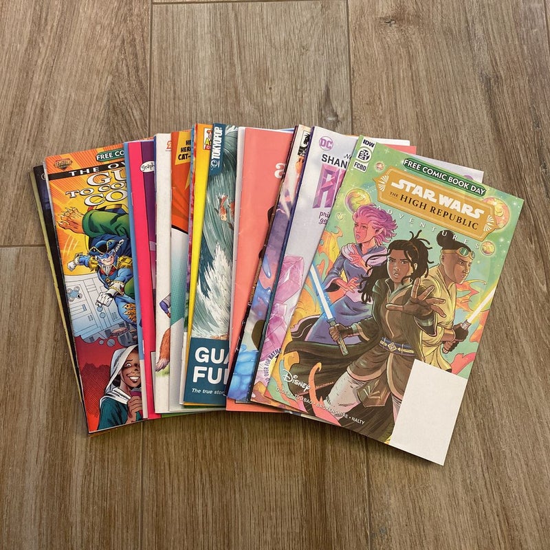 Set of 24 Comics for Kids