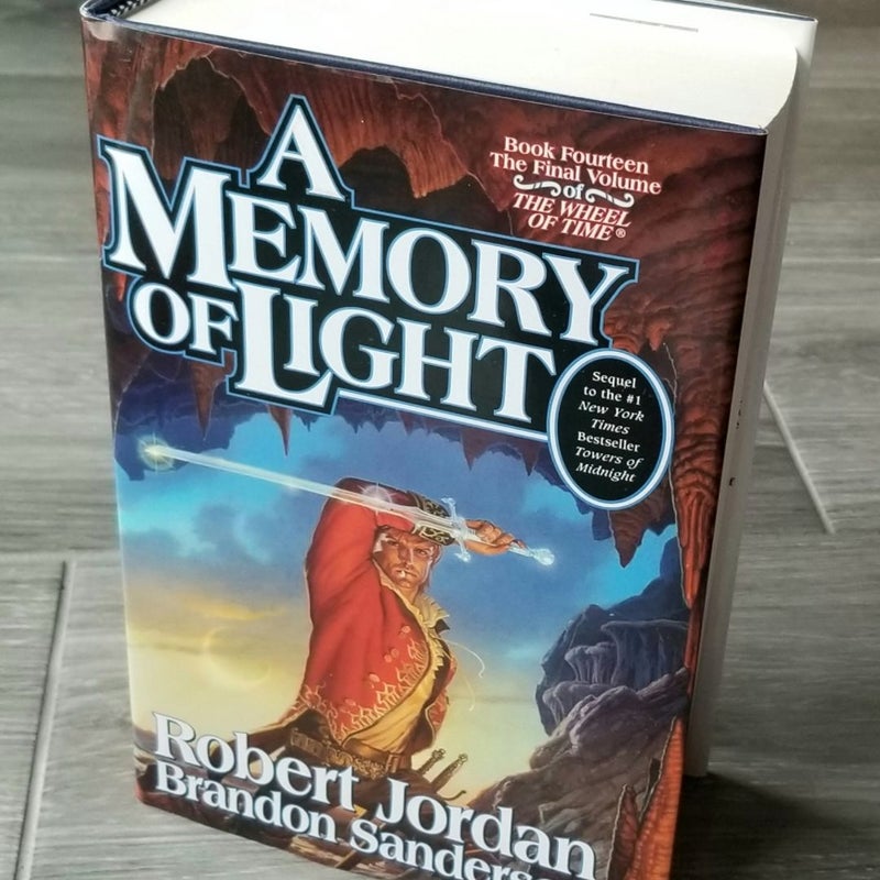 2012 WHEEL OF TIME A MEMORY OF LIGHT BOOK #14 ROBERT JORDAN 1ST ED. SIGNED MINT!