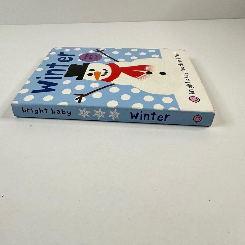 Winter, Touch and Feel Bright Baby (Board Book)