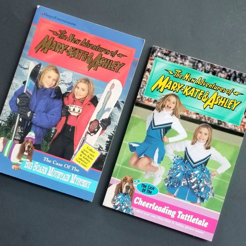 MIXED LOT OF 10 MARY KATE & ASHLEY BOOKS SWEET 16, NEW ADVENTURE, TWO OF A KIND VCG!