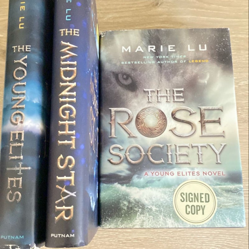 The Young Elites Trilogy - Signed Rose Society