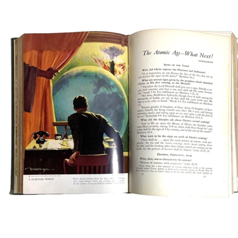 Bible Readings For The Home 1950 HC Review and Herald Pub Seventh Day Adventist