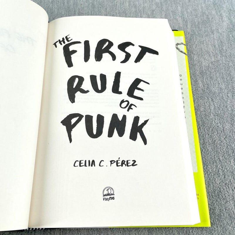 The First Rule of Punk