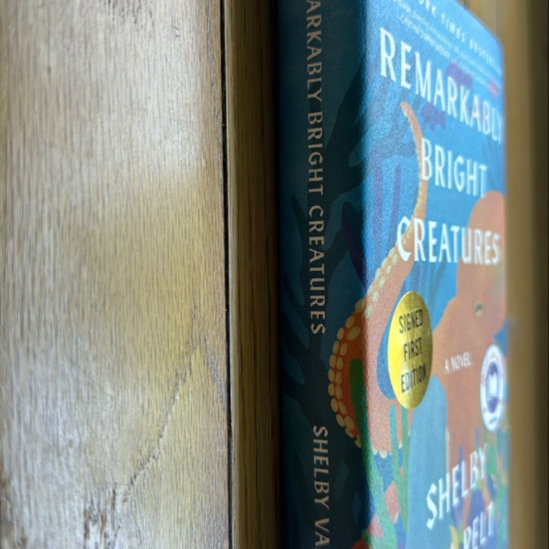 SIGNED Remarkably Bright Creatures 1st Edition