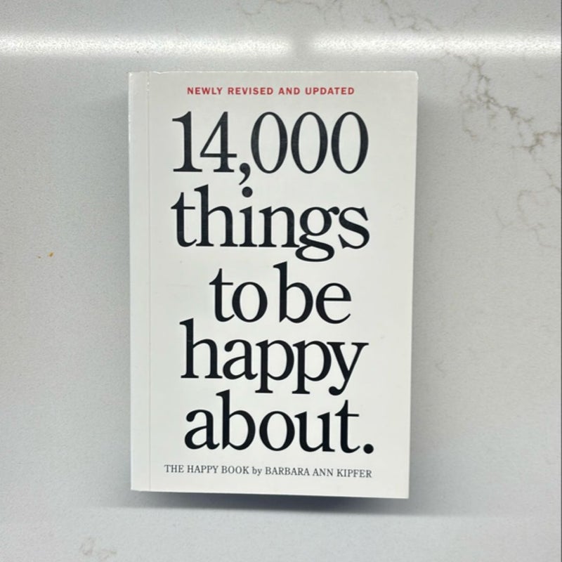 14,000 Things to Be Happy About