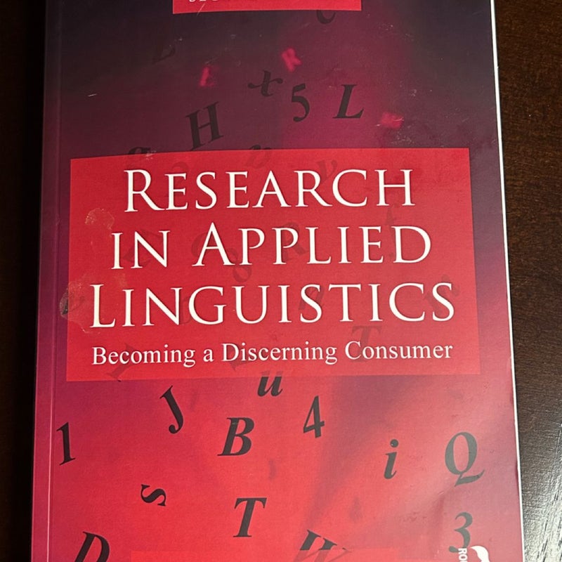 Research in Applied Linguistics