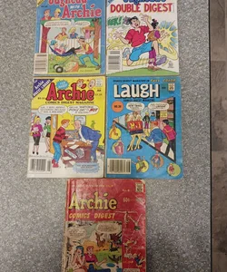 Archie Jughead Laugh 5 book bundle