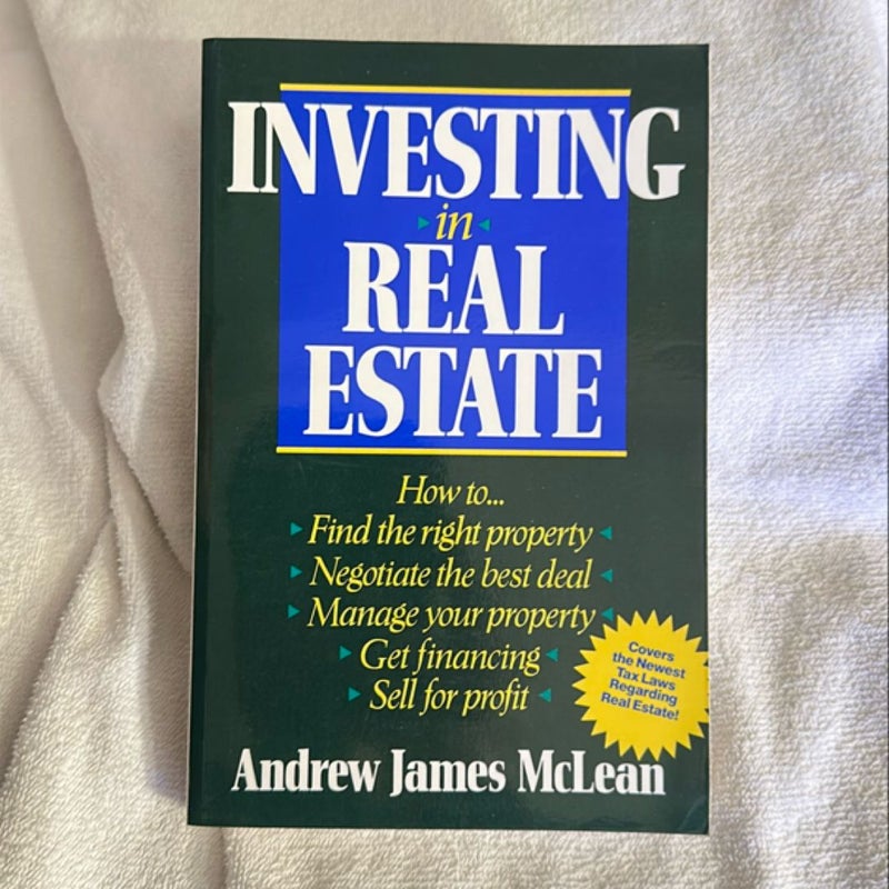 Investing in Real Estate