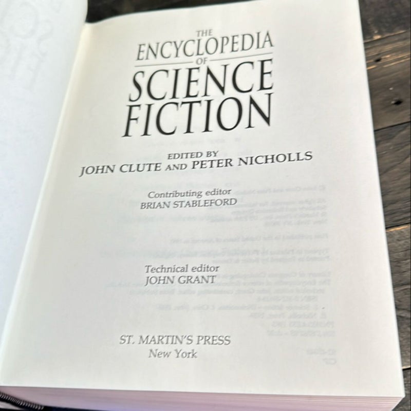 The Encyclopedia of Science Fiction (true 1st edition)