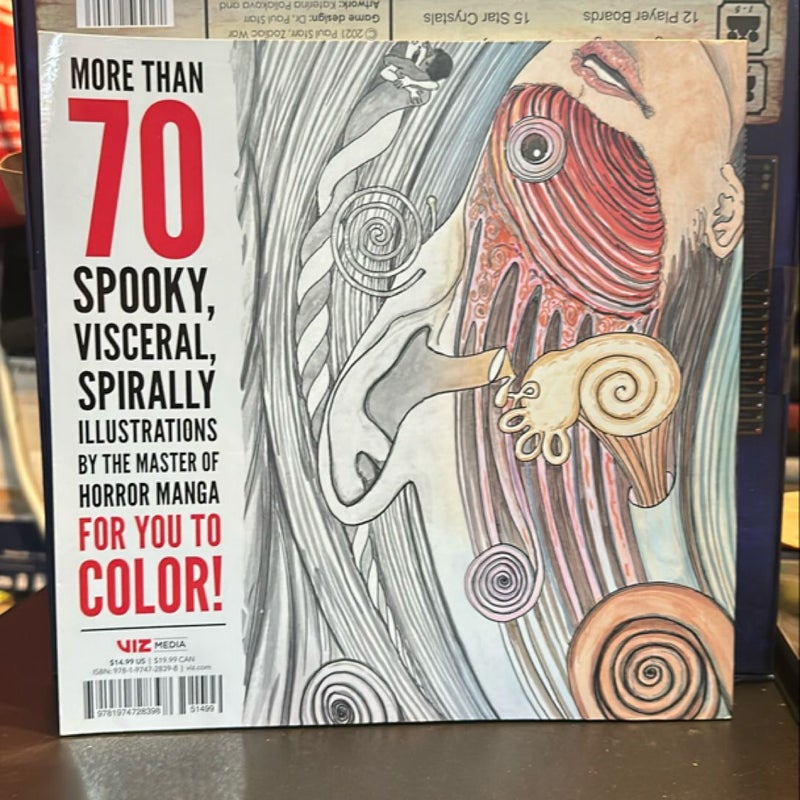 Uzumaki Coloring Book