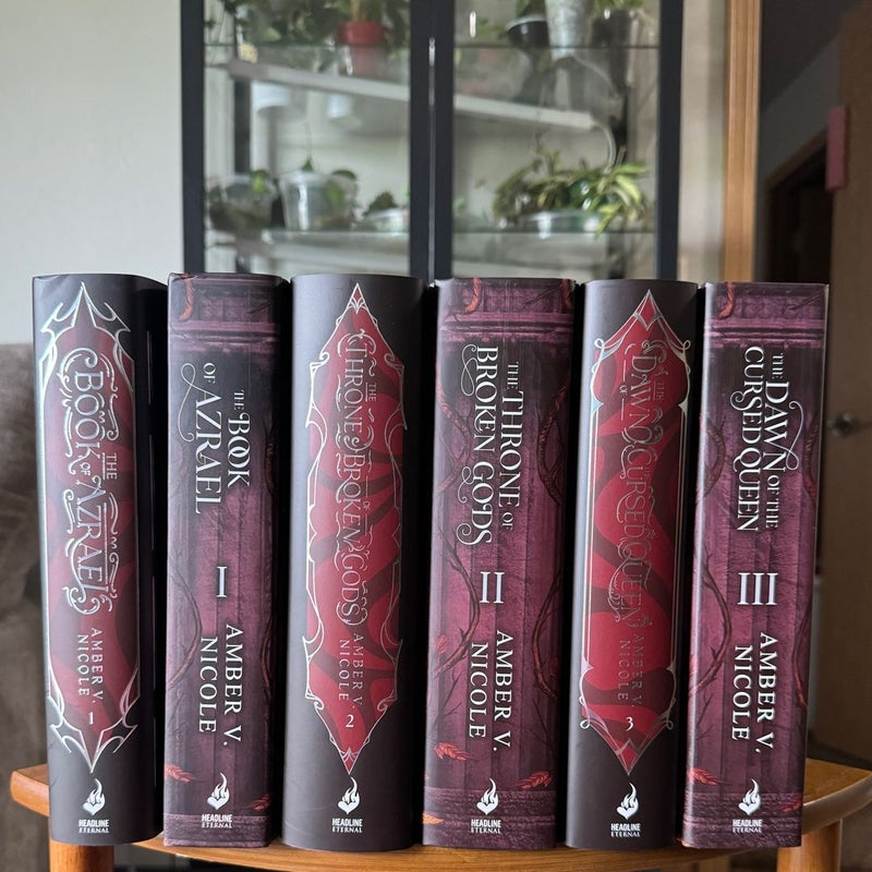 The Book of Azrael - Gods and Monsters trilogy - Fairyloot hand signed