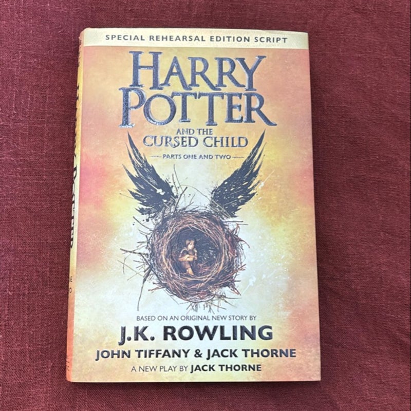 Harry Potter and the Cursed Child Parts One and Two (Special Rehearsal Edition Script)