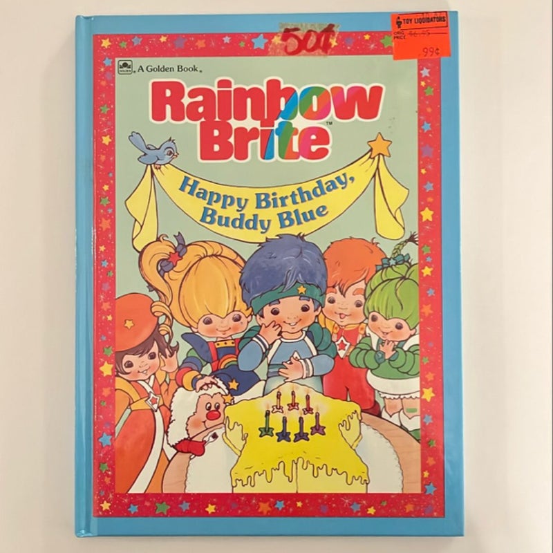 Rainbow Brite Happy Birthday, Buddy Blue