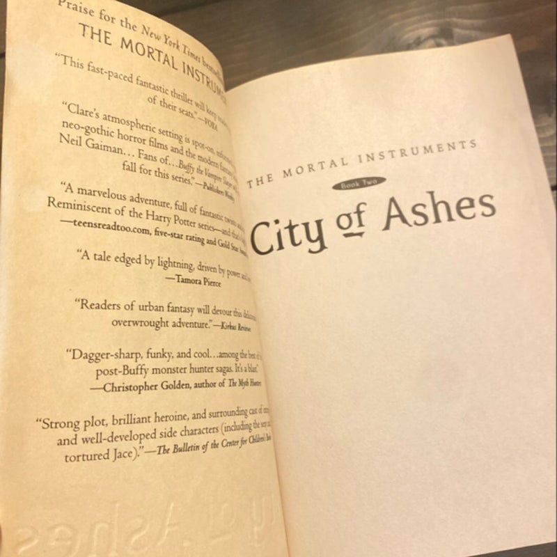 City of Ashes