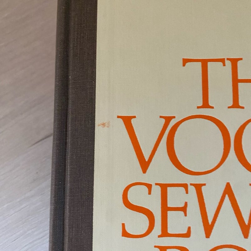 The Vogue Sewing Book with Original Slipcase Vintage 1970 First Edition