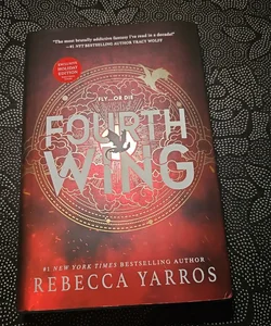 Fourth Wing Holiday Edition, Signed by author 