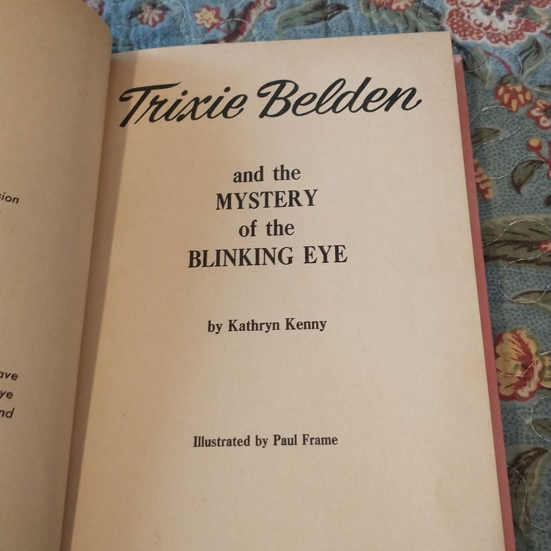 Trixie Belden and the Mystery of the Blinking Eye