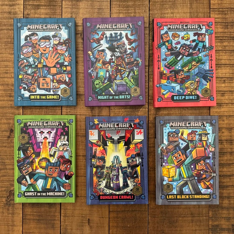 Minecraft Woodsword Chronicles Book 1-6 Series