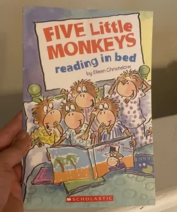 Five Little Monkeys Reading in Bed