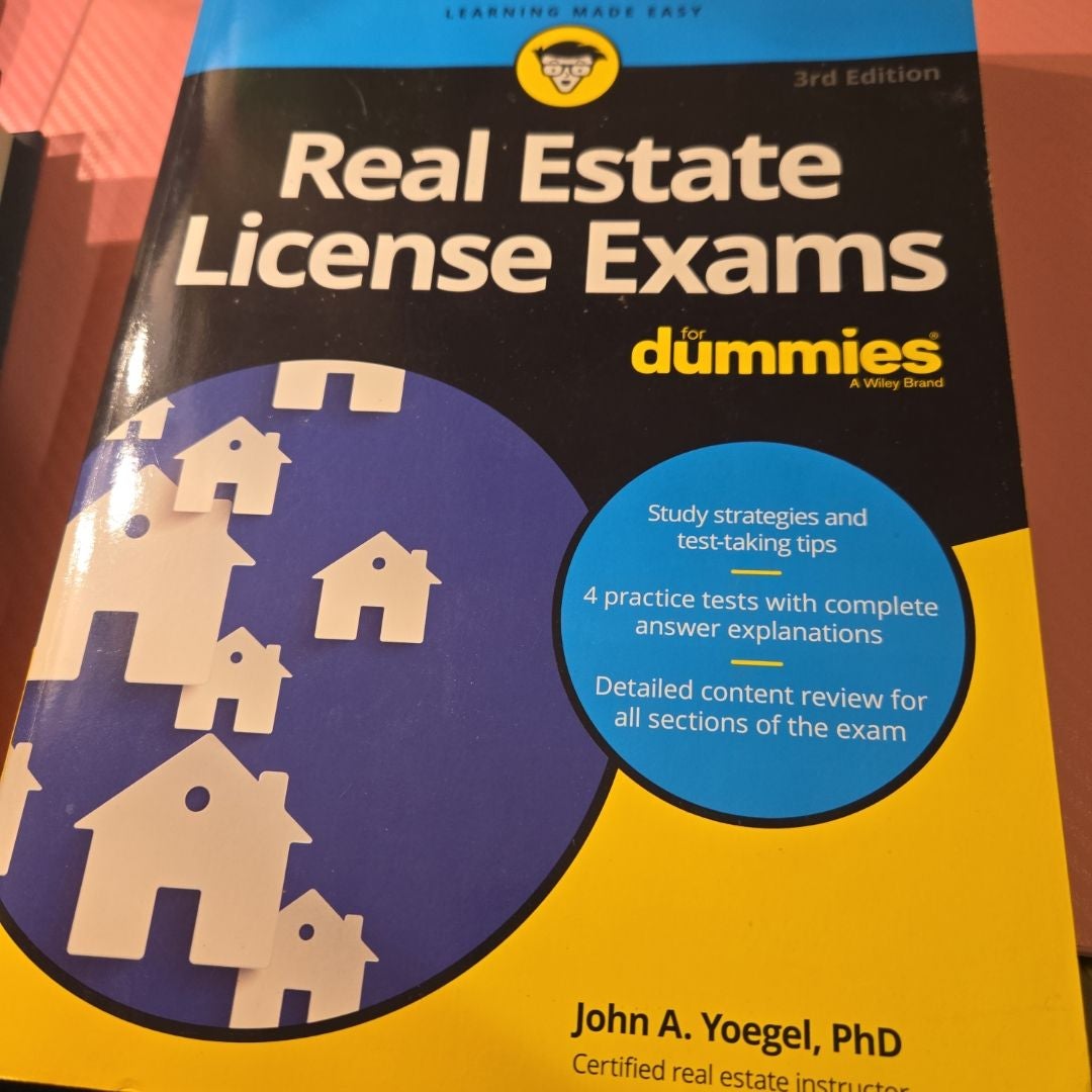 Real Estate License Exams for Dummies with Online Practice Tests
